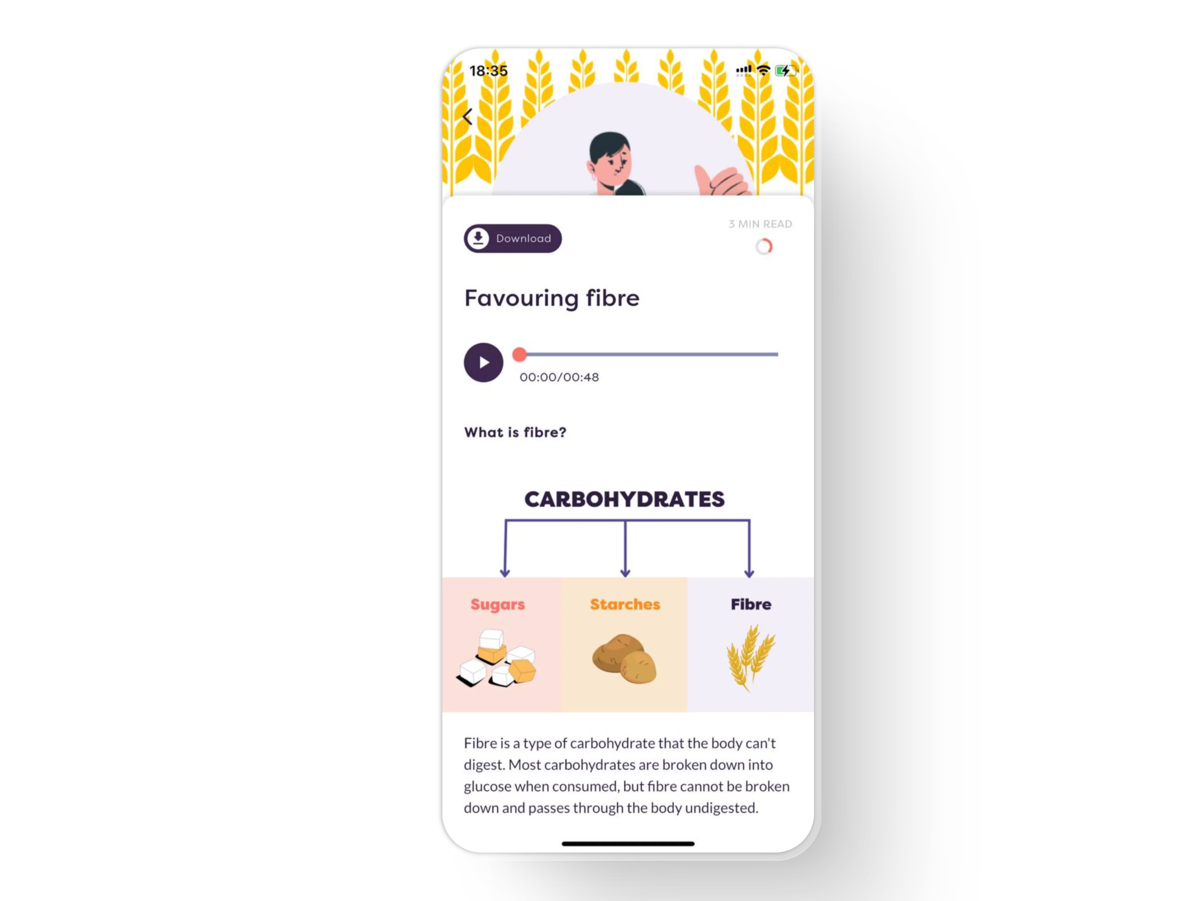 Counterweight app — educational article page