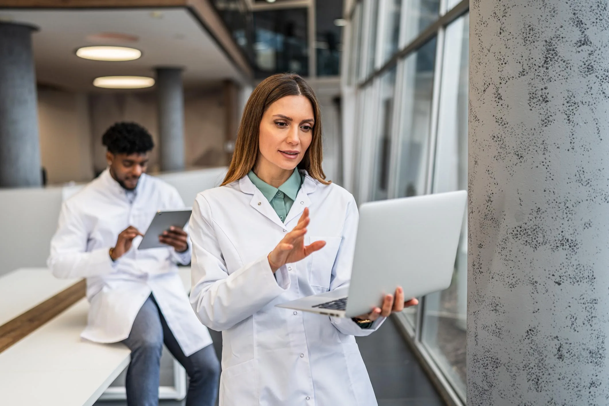 Clinical portal — biometric monitoring overview