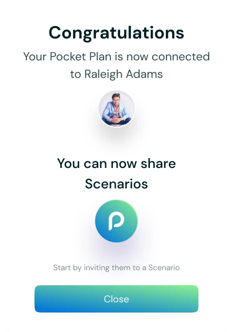 PocketPlan — advisor connection illustration
